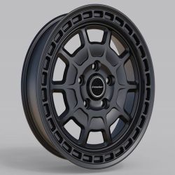Leichtmetall-Felgen-Satz Cross Star Black Design 18"