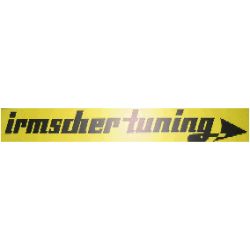 Aufkleber Irmscher Tuning 8 x 74,5 cm