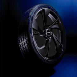 Sommerkomplettrad-Satz Heli Star Black Design 18''