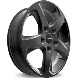 LM-Felgen-Satz Wave Black Design Exclusive 17"
