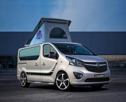 Opel Vivaro als Lifestyle Variante „Free“ auf dem Caravan Salon 