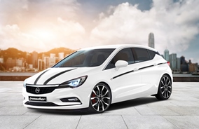 Irmscher Opel Astra Programm zur Markteinführung 