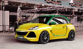 Neues Konzeptfahrzeug auf Basis des Opel Adam von Irmscher   