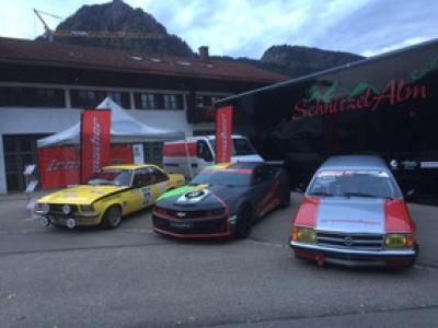 Irmscher at the Jochpass Memorial with 1000 HP at the start