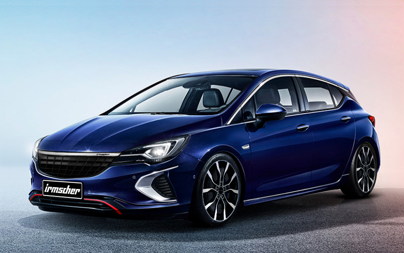 Erweiterung Irmscher Opel Astra K Individualisierungsprogramm 