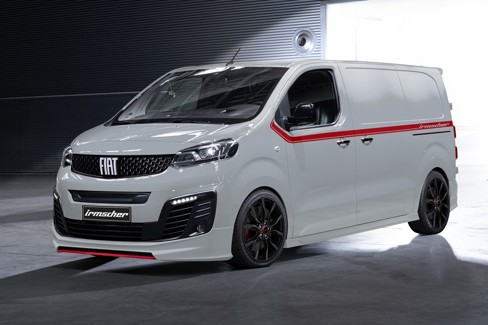Irmscher Fiat Scudo/Ulysse zum Marktstart umfangreich  individualisiert 