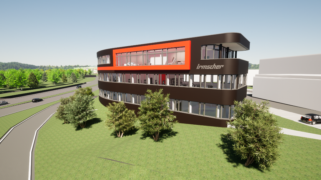 Irmscher Neubau am „Tor“ nach Winnenden 