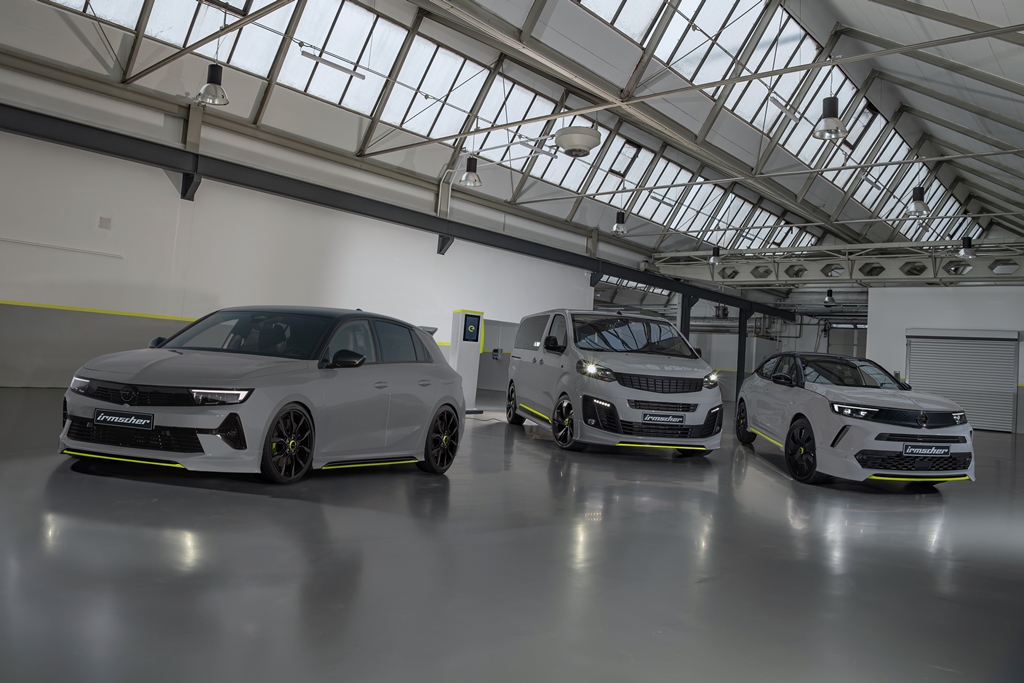 Electrified "iSe" fleet from Irmscher